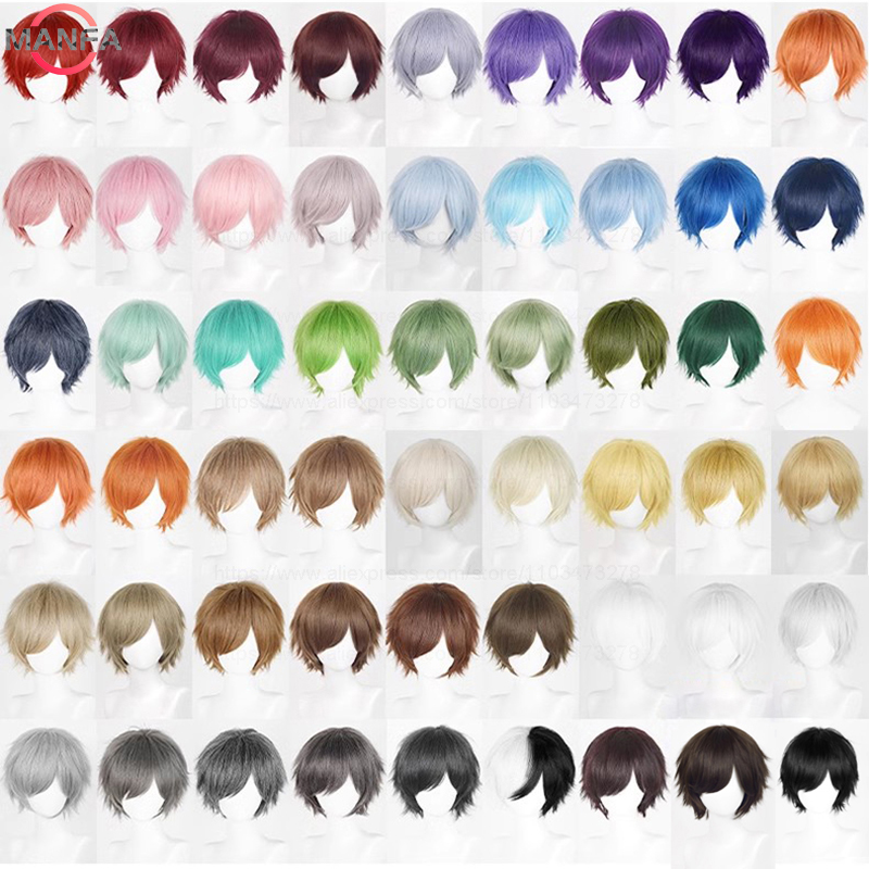 Re Zero Rem Wig - Anime 30cm Short Straight Cosplay Wig
