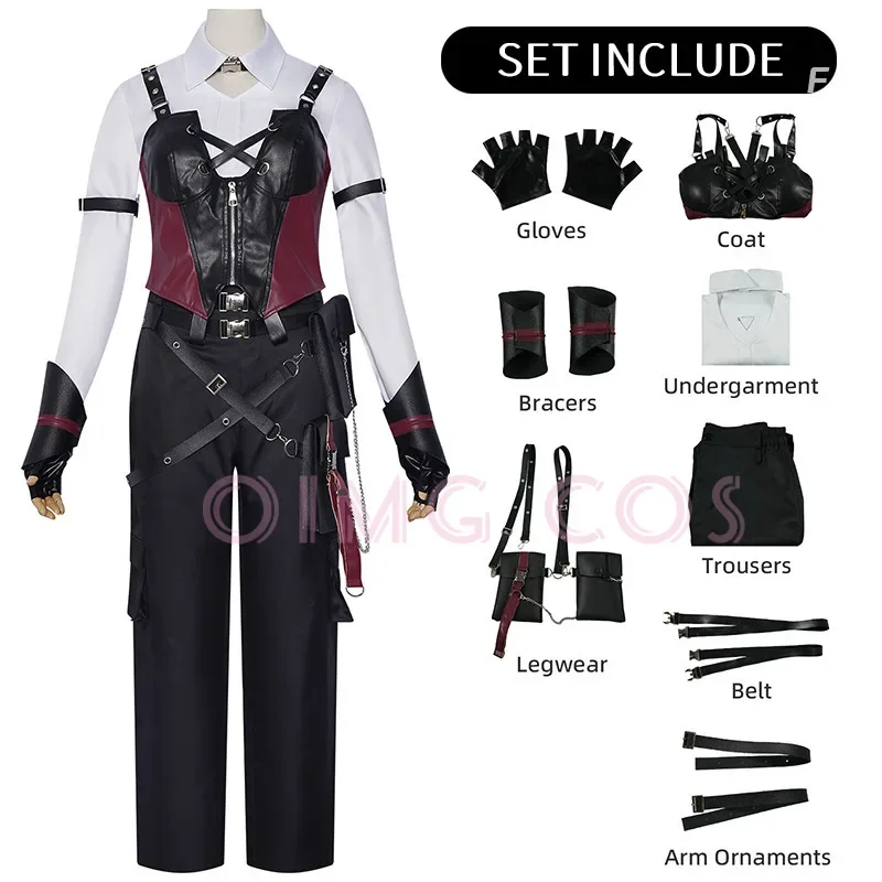 Anime Cosplay Female - Love and deepspace Deep Space Hunter