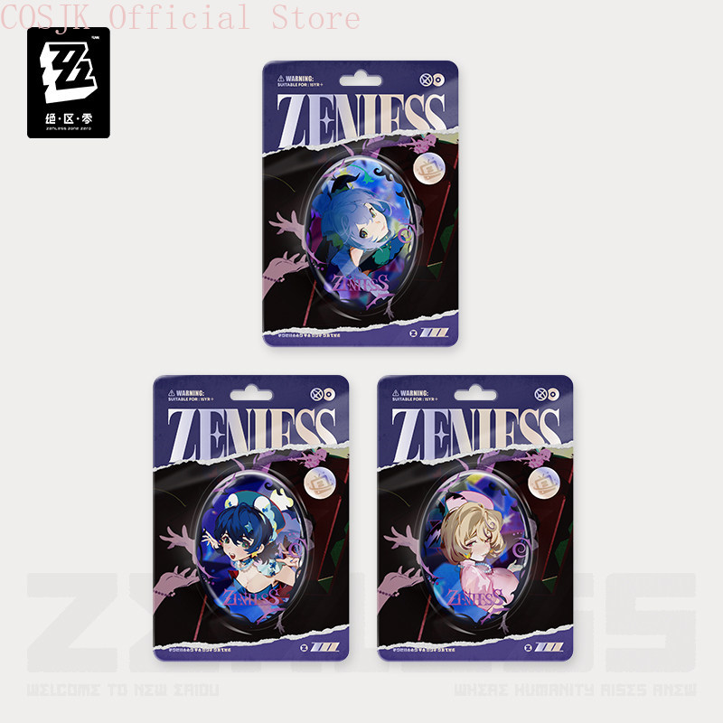 Anime Cosplay Zzz - Original Belle Yidhari Lucia Badge Laser