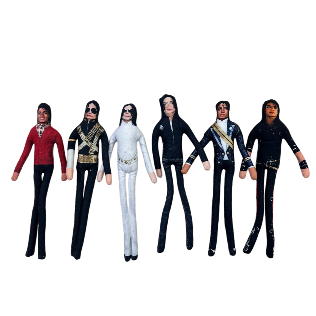 Anime Doll Cosplay - 1-6pcs Michael Jackson Cosplay Prop Doll