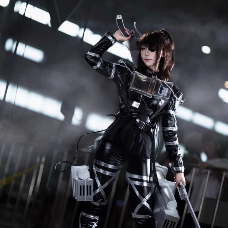 Mikasa  Ackerman Costumes Atta - Anime Cosplay Female 评论和价格