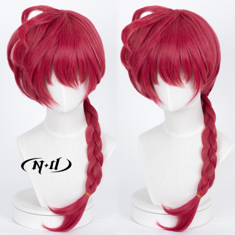 ND Ranma Saotome Cosplay Wigs  - Anime Cosplay Red Hair 评论和价格