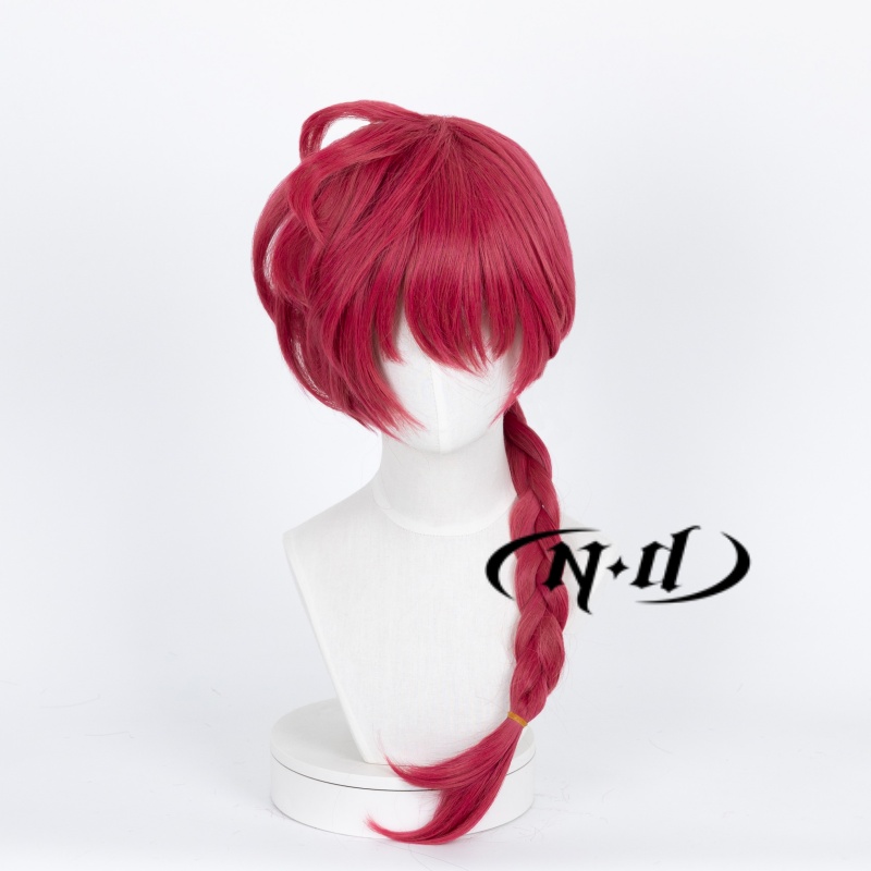 ND Ranma Saotome Cosplay Wigs  - Anime Cosplay Red Hair 评论和价格