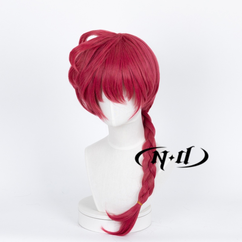 ND Ranma Saotome Cosplay Wigs  - Anime Cosplay Red Hair 评论和价格