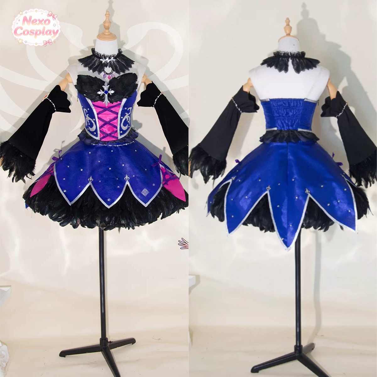 Sumire Hikami Cosplay Costume  - Cosplay Anime Black 评论和价格
