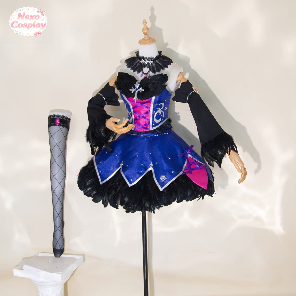 Sumire Hikami Cosplay Costume  - Cosplay Anime Black 评论和价格