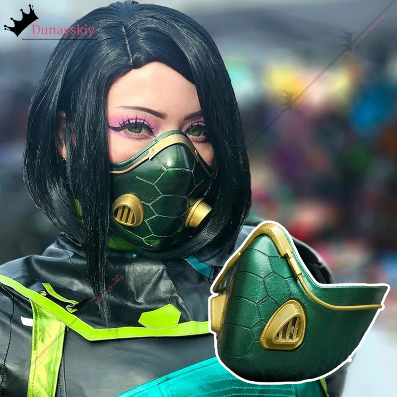 Game Valorantt Viper Snake Mas - Anime Cosplay Face 评论和价格