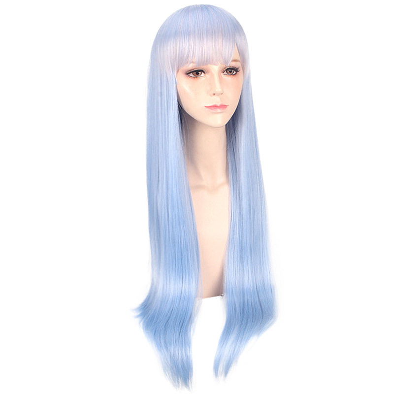 Synthetic Cosplay Wig Inspired - Re Zero Rem Wig 评论和价格