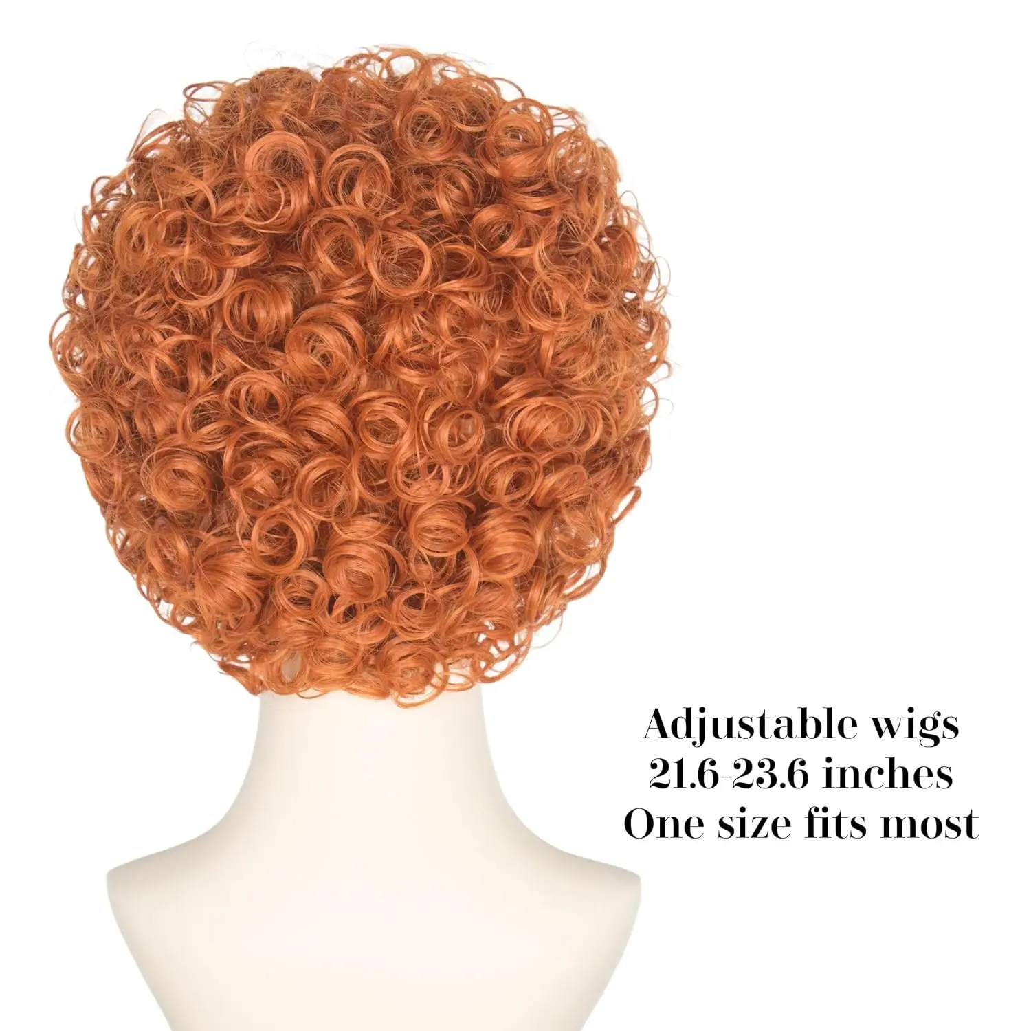 Women Short Curly Red Brown Ha - Anime Cosplay Red Hair 评论和价格