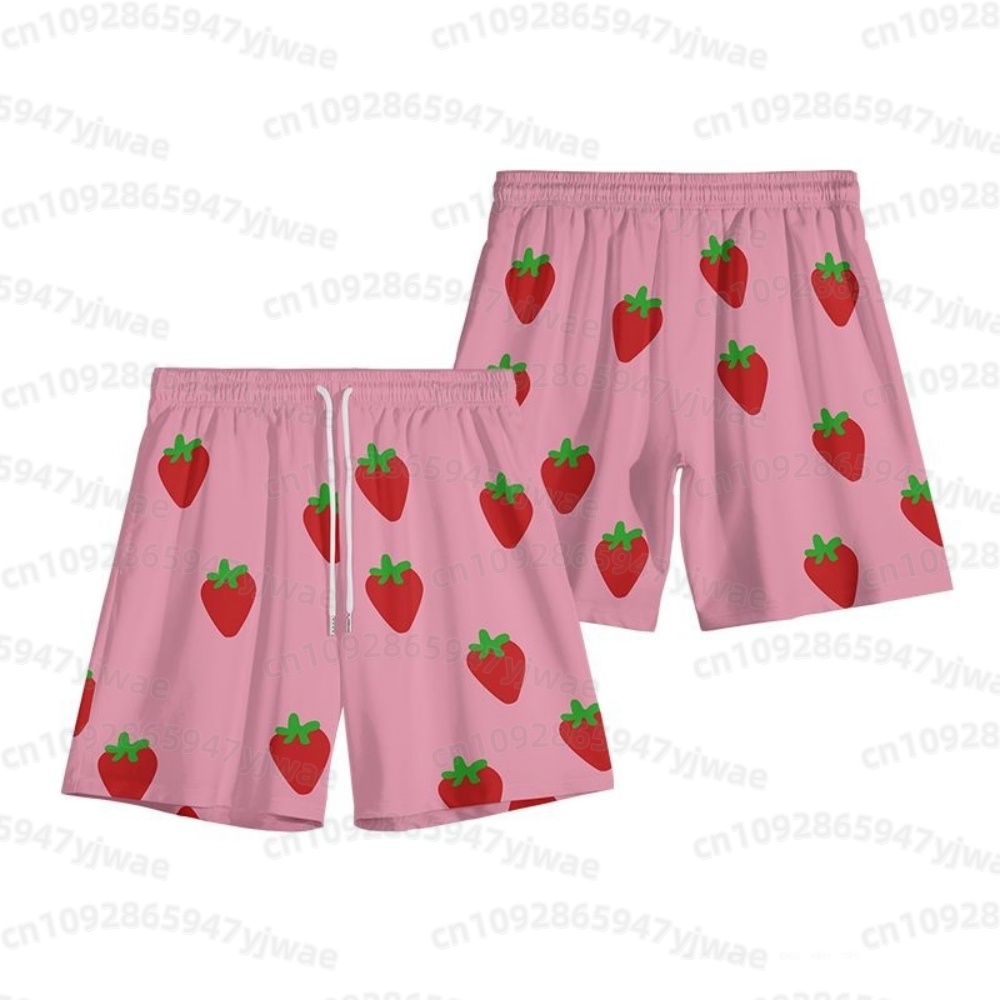 2026 Men's Pink Strawberry Sho - Costume Anime Cosplay 评论和价格