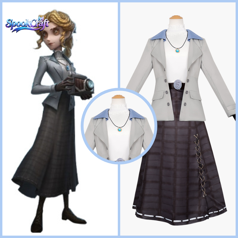 Identity V Journalist Alice De - Anime Cosplay Photoshoot 评论和价格
