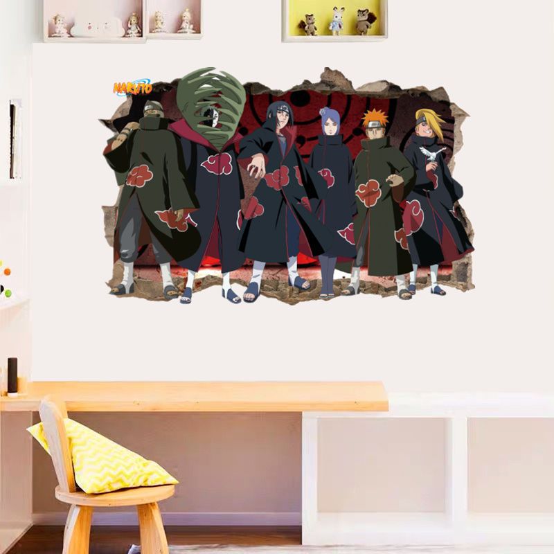Naruto 3D Stereoscopic Wall St - Anime Cosplay Wallpaper 评论和价格