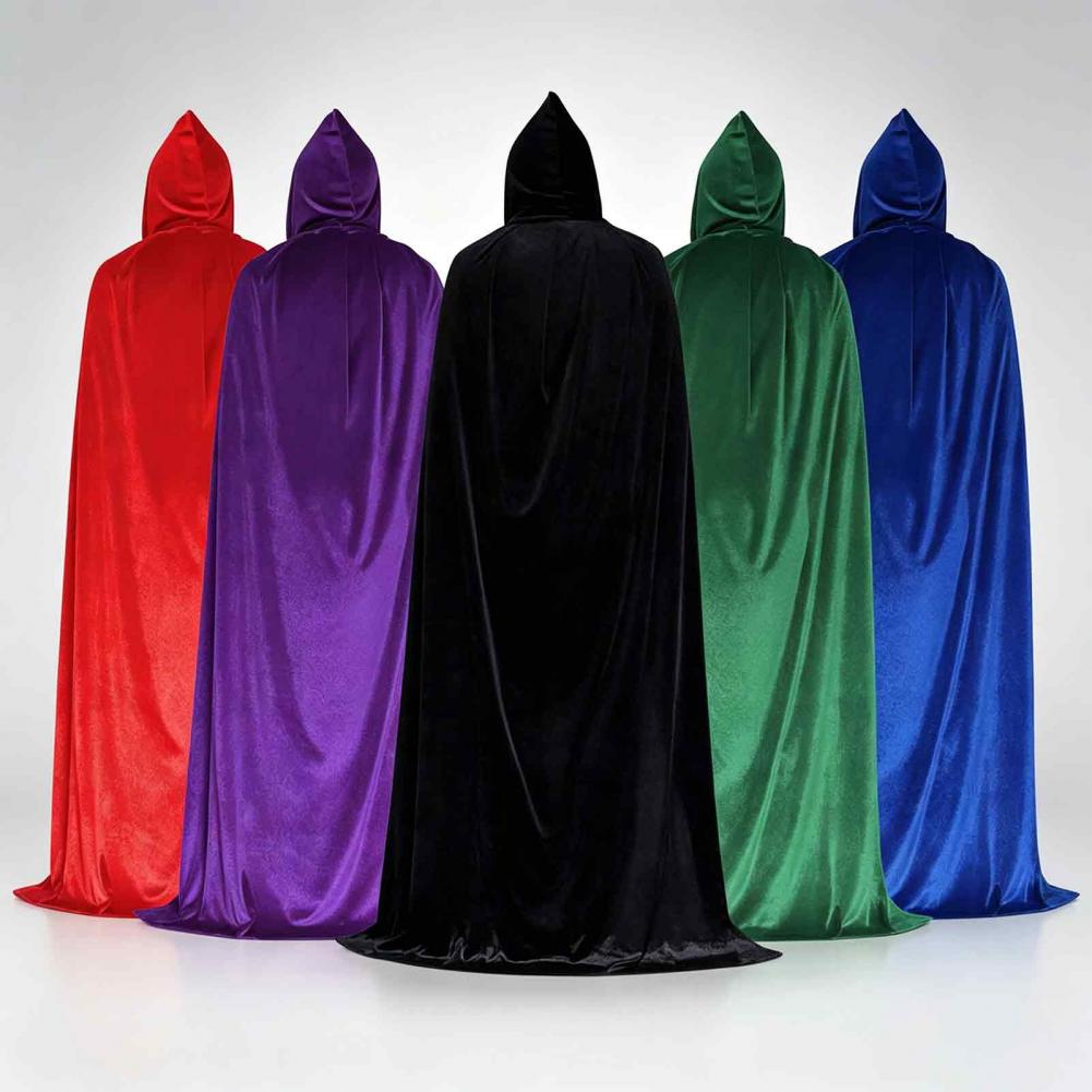 Unisex Adults Hooded Cloak Vel - Anime Cosplay Nun 评论和价格