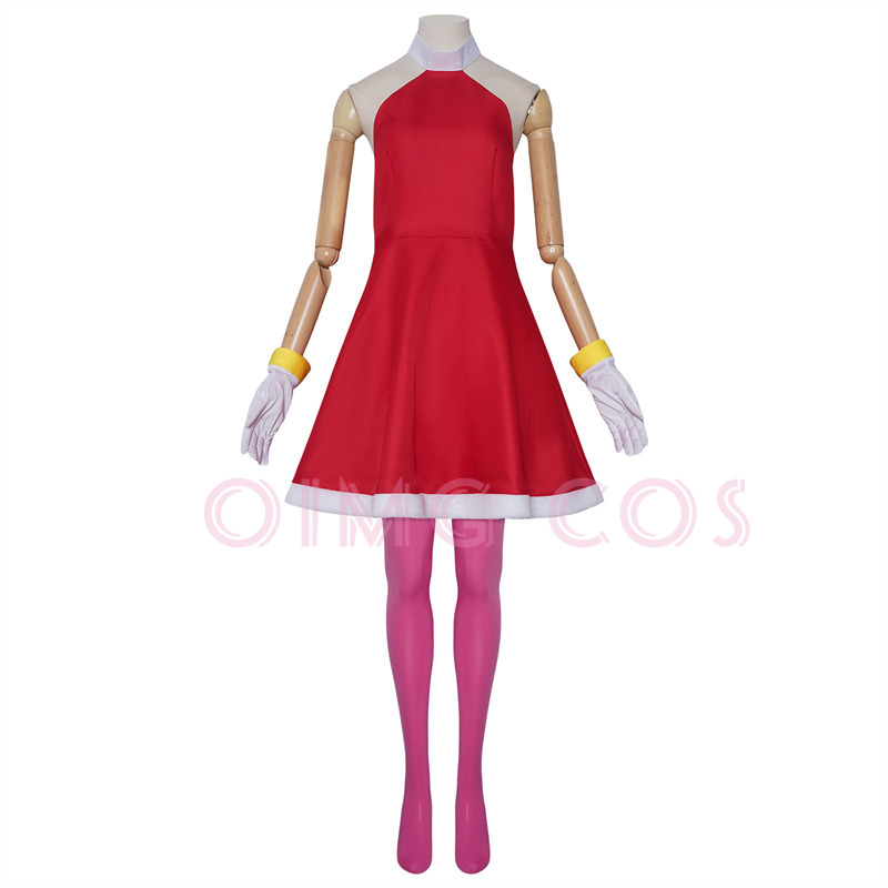 Amy Rose Cosplay Costume Adult - Anime Cosplay For Halloween 评论和价格
