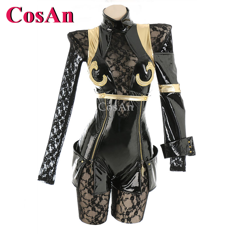 CosAn Hot Anime Game Operator  - Cosplay Anime Black 评论和价格