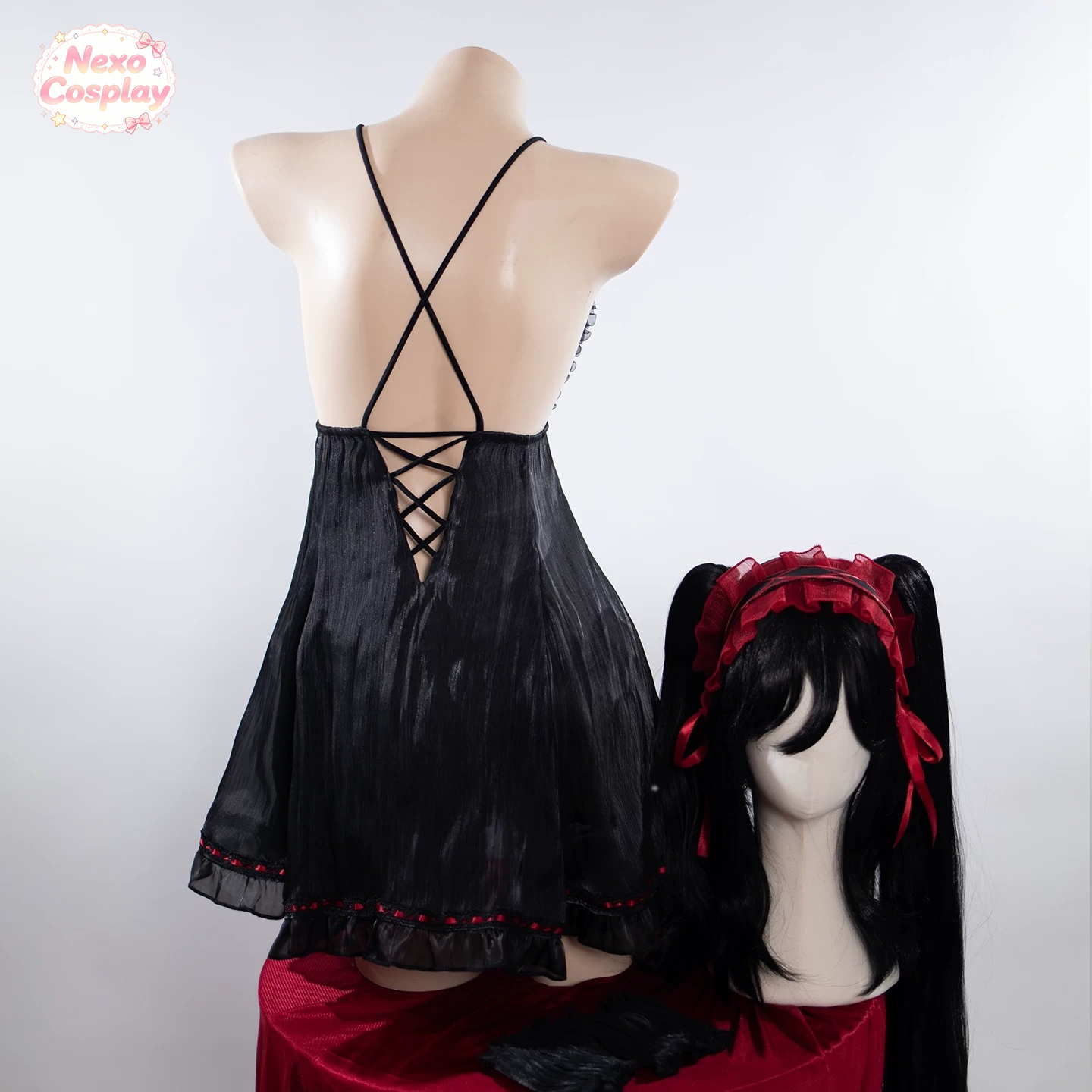 Date A Live Tokisaki Kurumi Co - Cosplay Anime Black 评论和价格