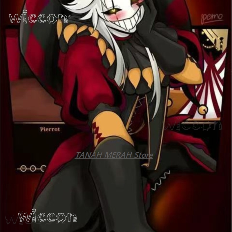 Halloween Pierrot The Freak Ci - Anime Cosplay Face 评论和价格