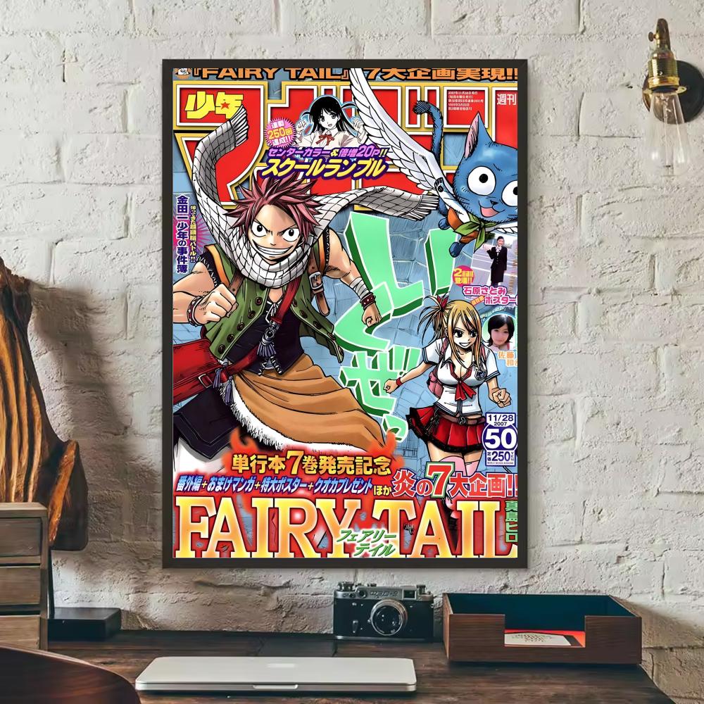 F-Fairy Tail Anime Poster Stic - Anime Cosplay Wallpaper 评论和价格