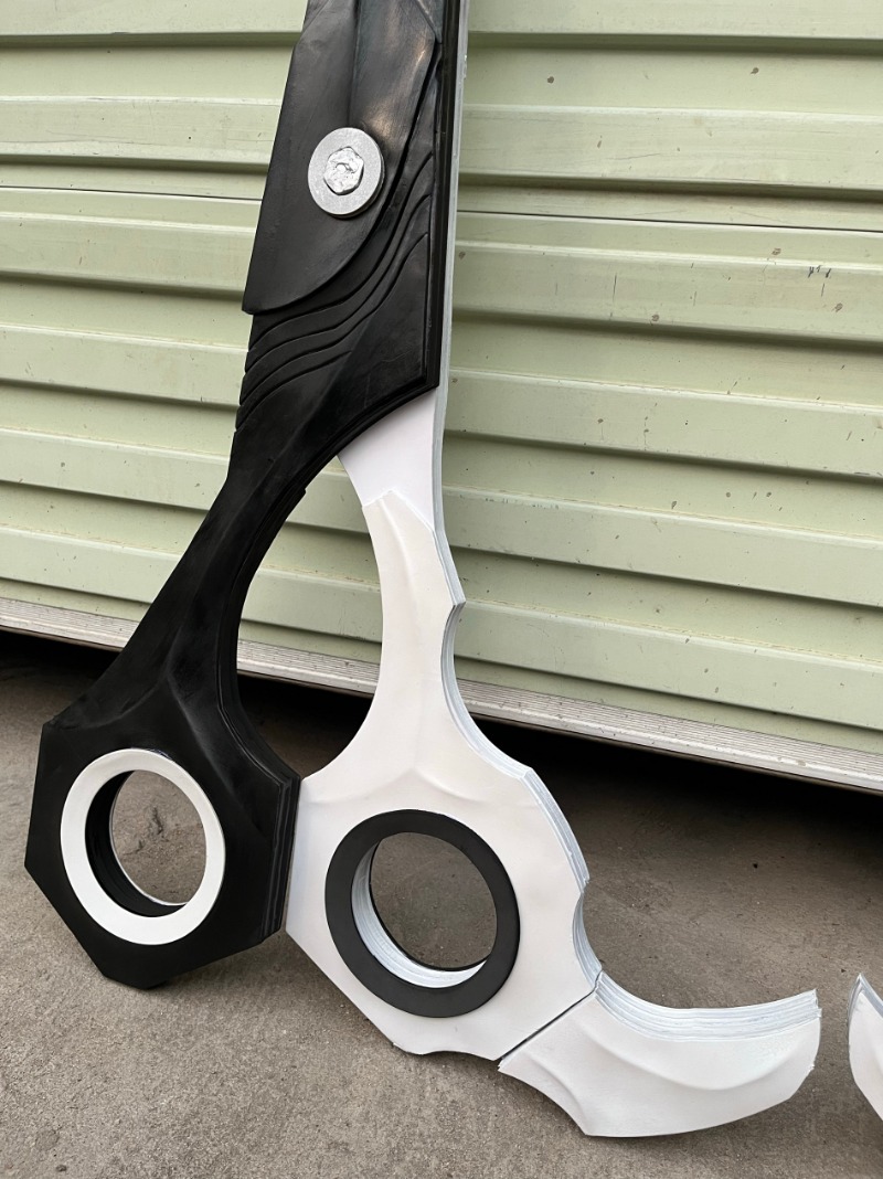 1.2m Riyo Reaper Giant Scissor - Anime Cosplay Photoshoot 评论和价格