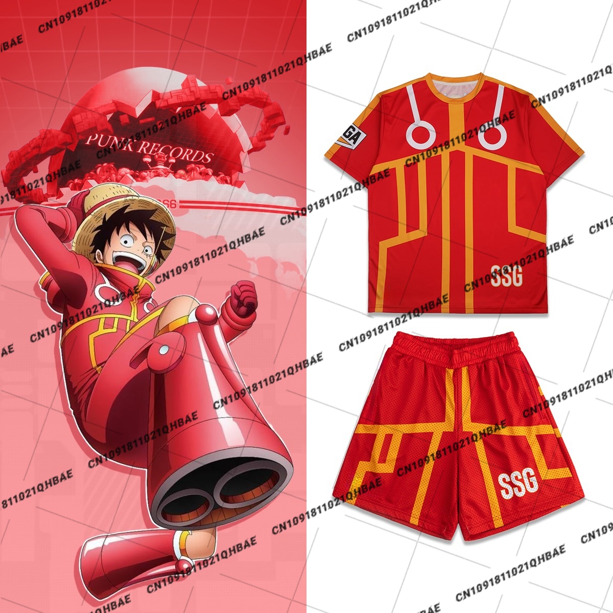 New Egghead Island Monkey D. L - Anime Cosplay Swimsuit 评论和价格