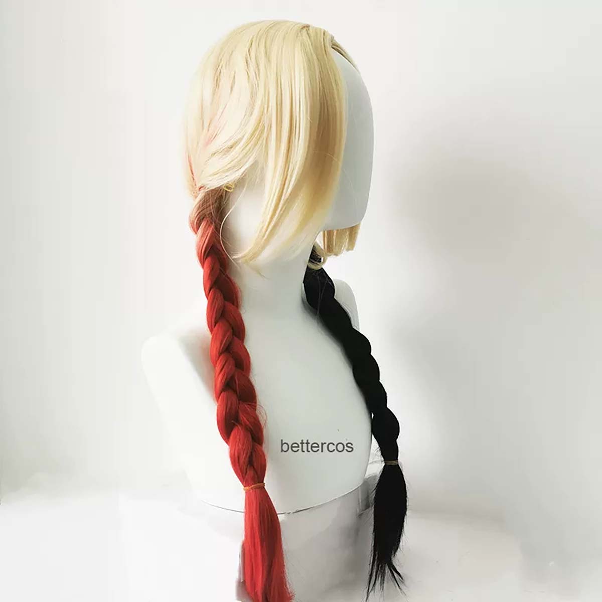 Women Quinn Cosplay Wig Harley - Anime Cosplay Red Hair 评论和价格