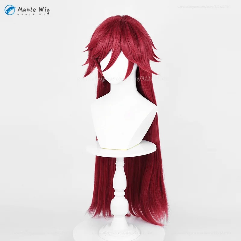 z;3,d'5,g\7/Grelle Sutcliff An - Anime Cosplay Red Hair 评论和价格