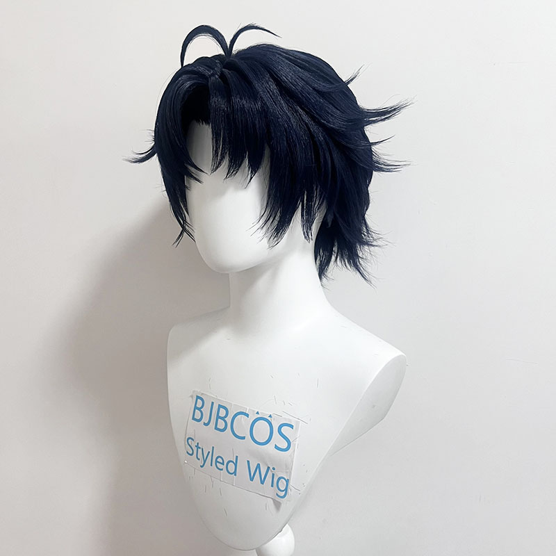 [Styled Wig]Asaba Harumasa Cos - Cosplay Anime Black 评论和价格