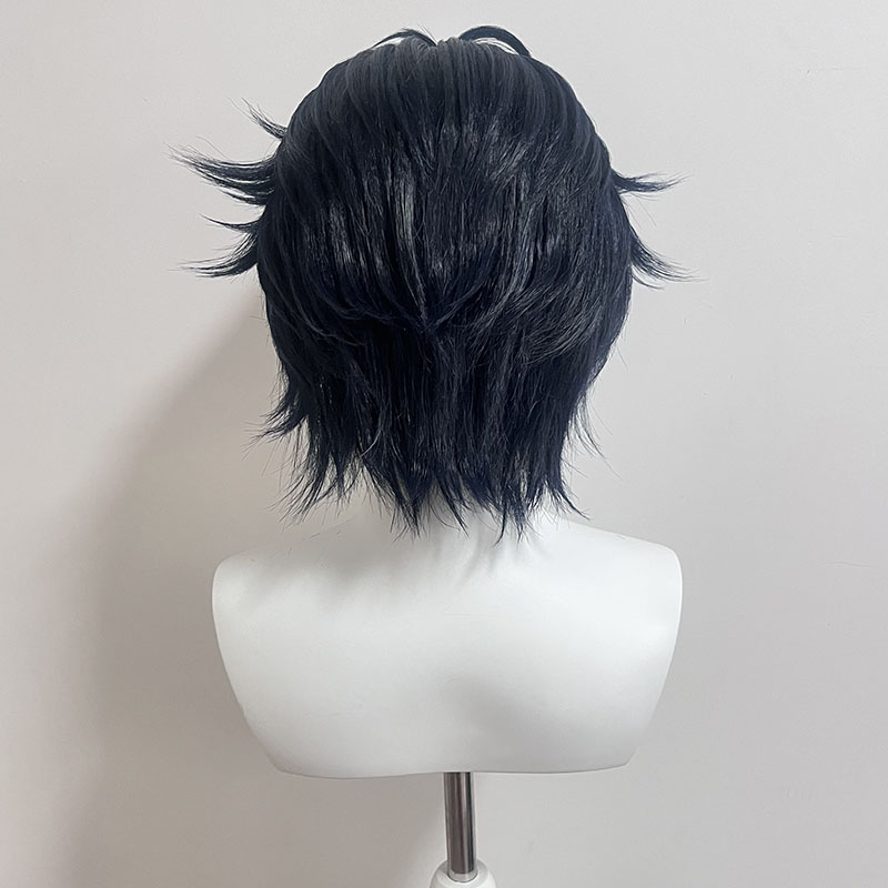 [Styled Wig]Asaba Harumasa Cos - Cosplay Anime Black 评论和价格