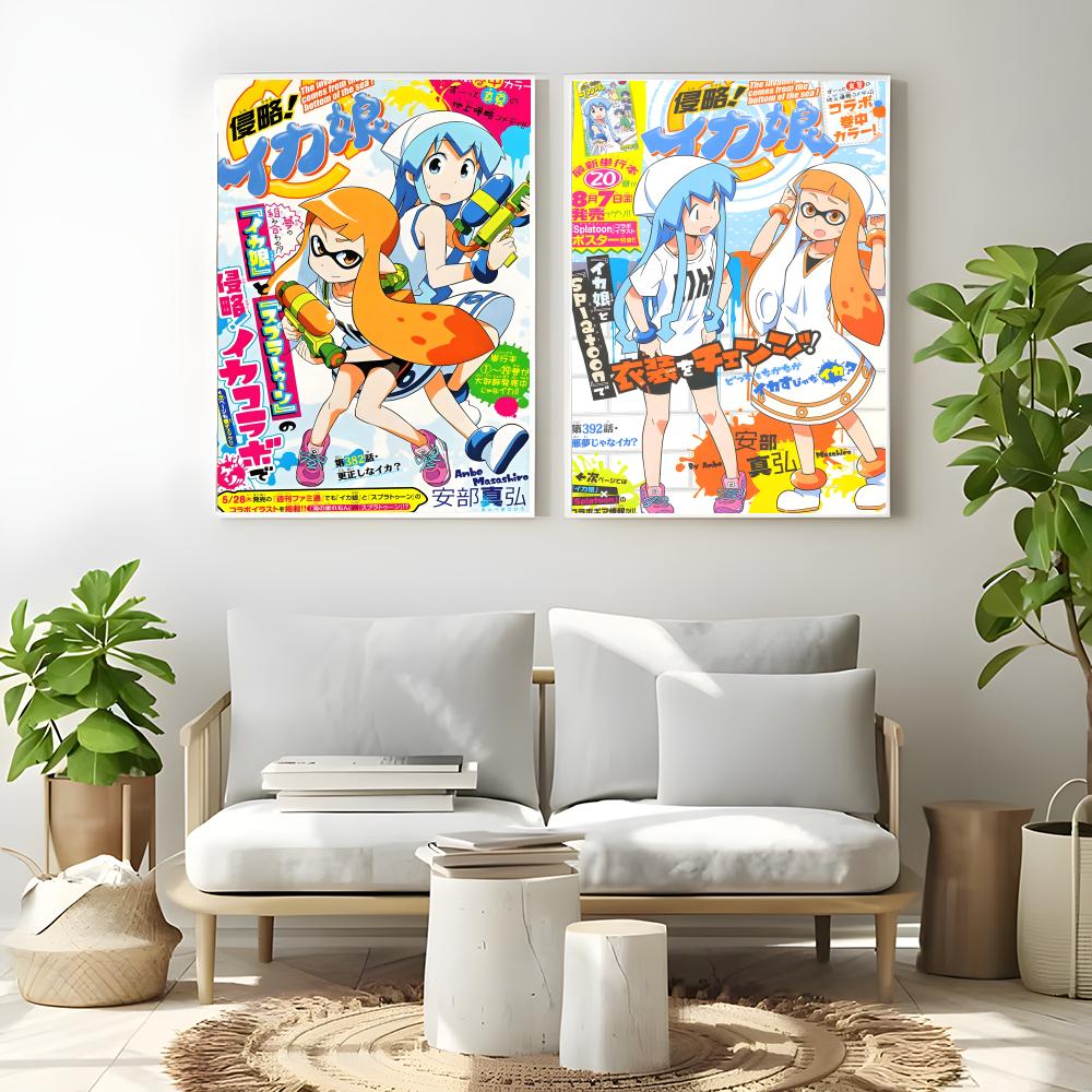Anime Squid Girl Poster High-d - Anime Cosplay Wallpaper 评论和价格