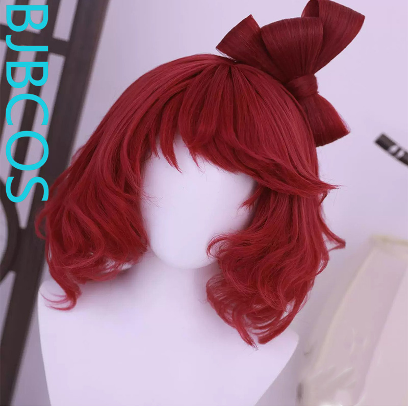 [Styled Wig]Huang Yueying Cosp - Anime Cosplay Red Hair 评论和价格