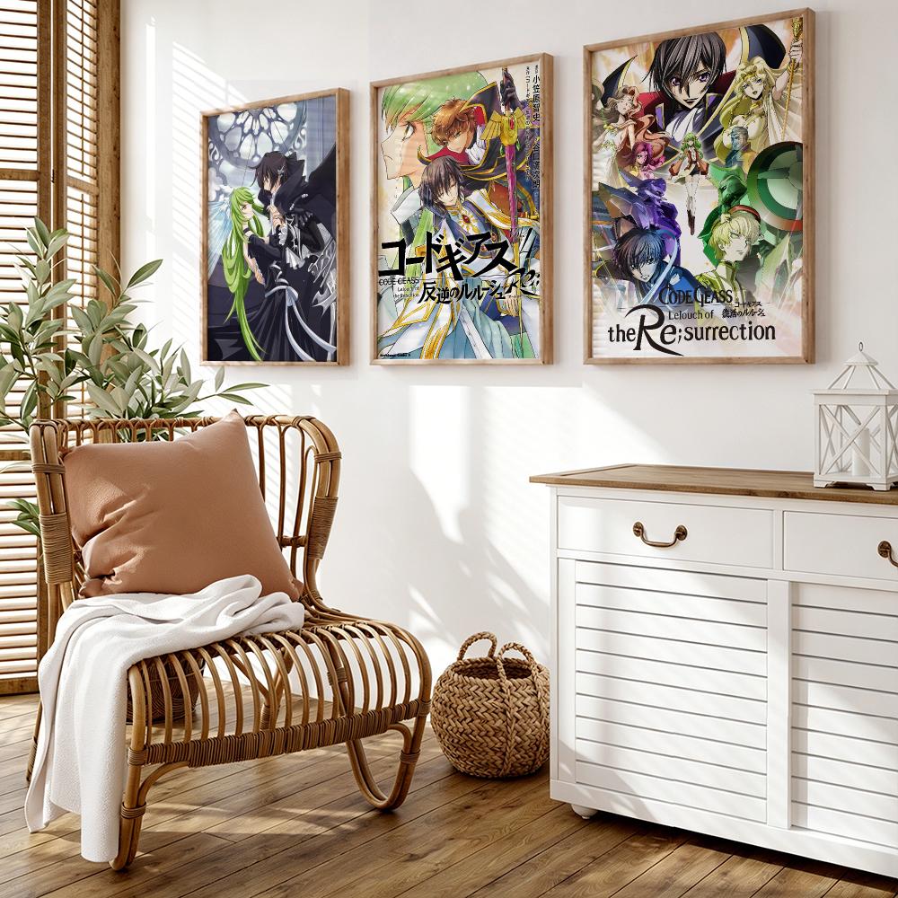 Anime Code G-Geass Zero Poster - Anime Cosplay Wallpaper 评论和价格