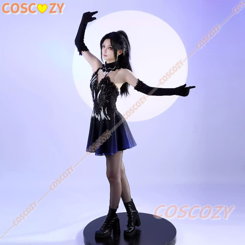 Medalist Hikaru Kamisaki Dress - Cosplay Anime Black 评论和价格