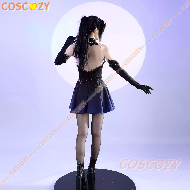 Medalist Hikaru Kamisaki Dress - Cosplay Anime Black 评论和价格