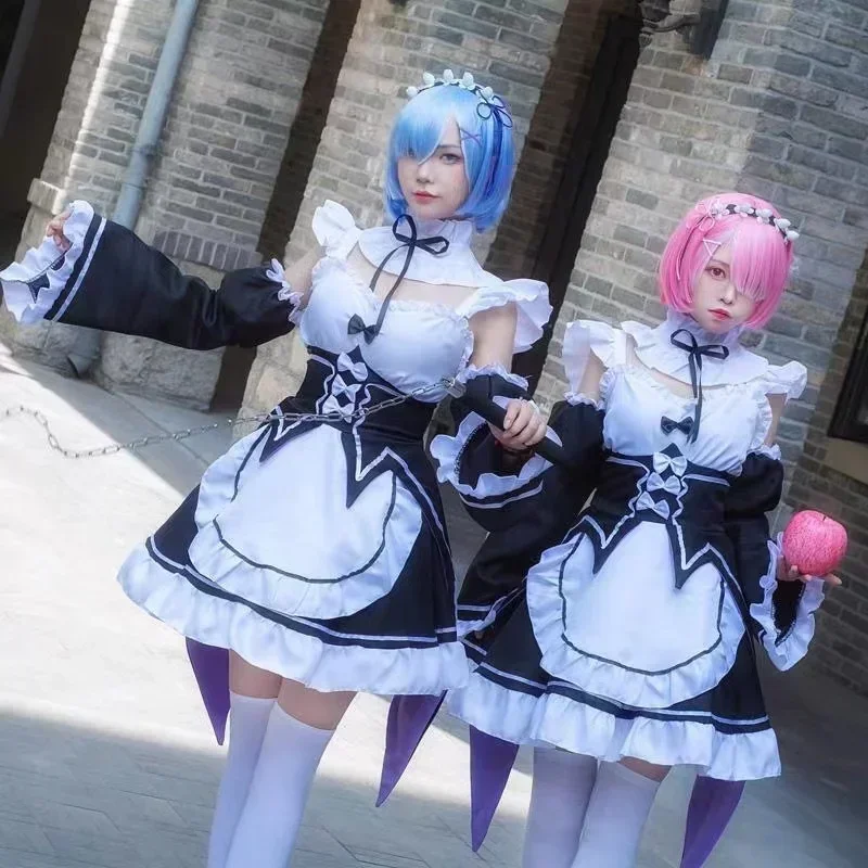 2026Rem Lolita Maid Cosplay Co - Re Zero Rem Wig 评论和价格