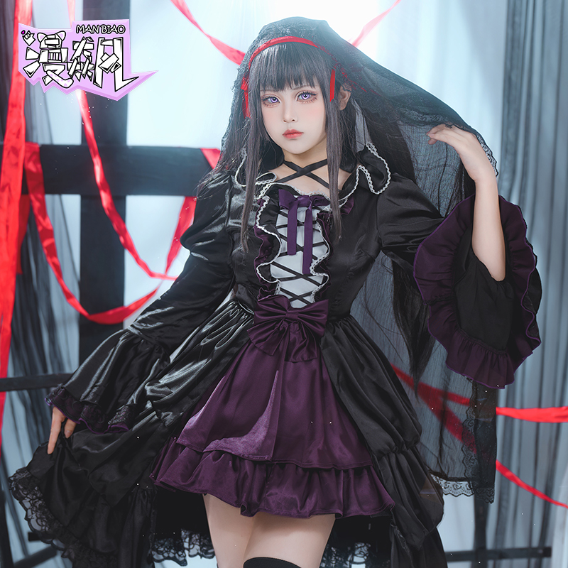 Akemi Homura Cosplay Costume P - Anime Cosplay For Halloween 评论和价格