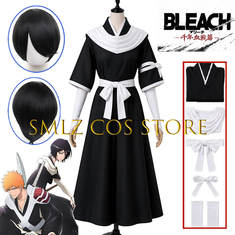 2026 TYBW Rukia Cosplay Kuchik - Cosplay Anime Black 评论和价格