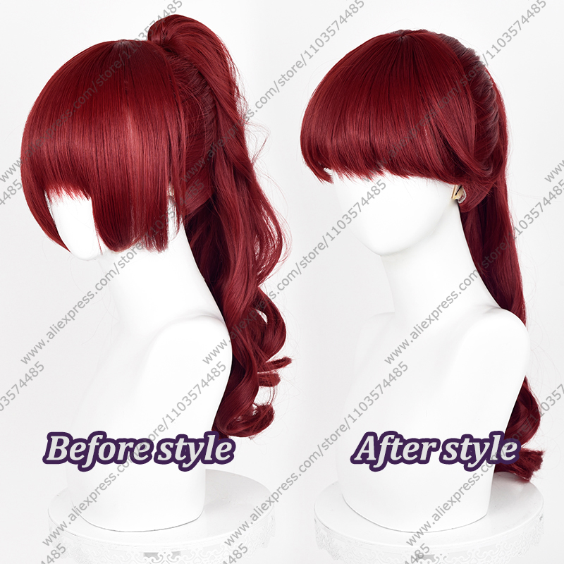 Anime Kasumi Yoshizawa Cosplay - Anime Cosplay Red Hair 评论和价格